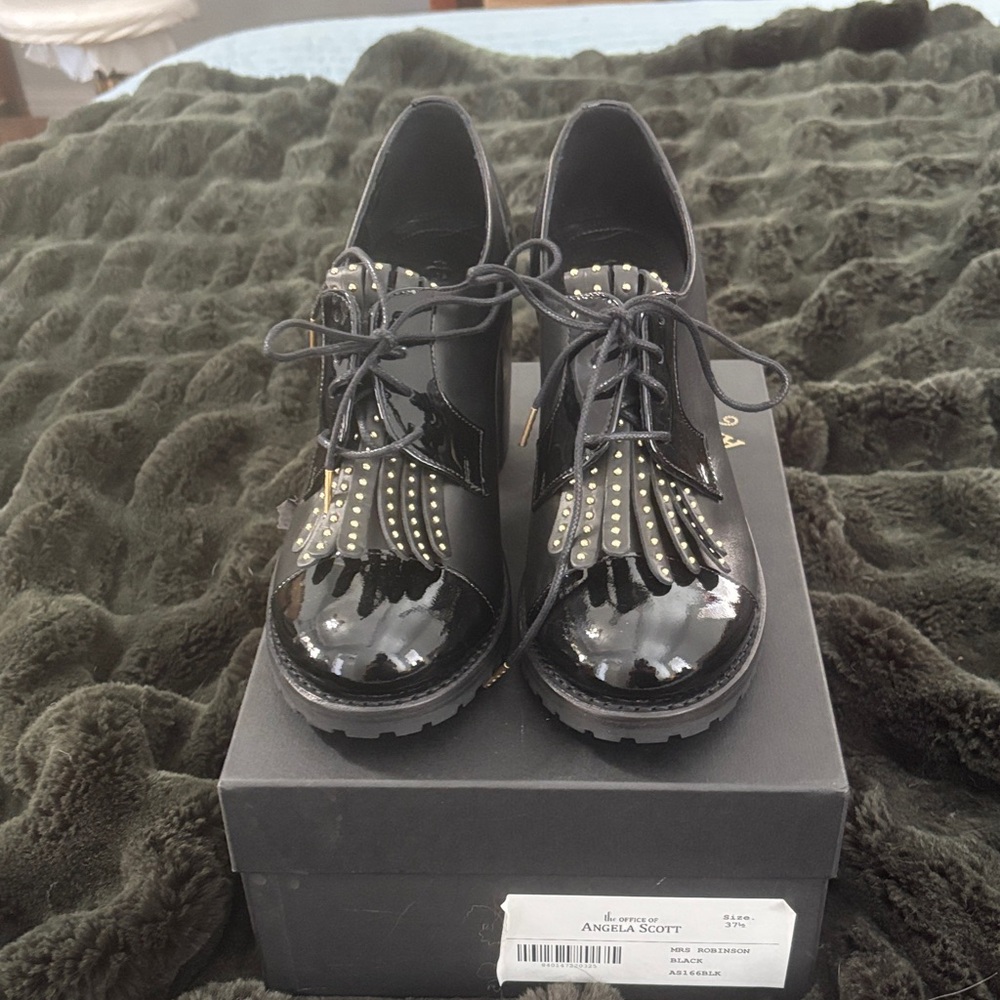Black Lace Up Boots